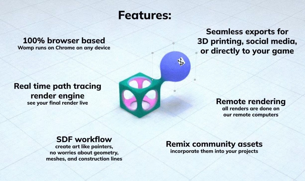 Womp Alpha - Real-time, effortless goopy 3D | Prototypr Toolbox