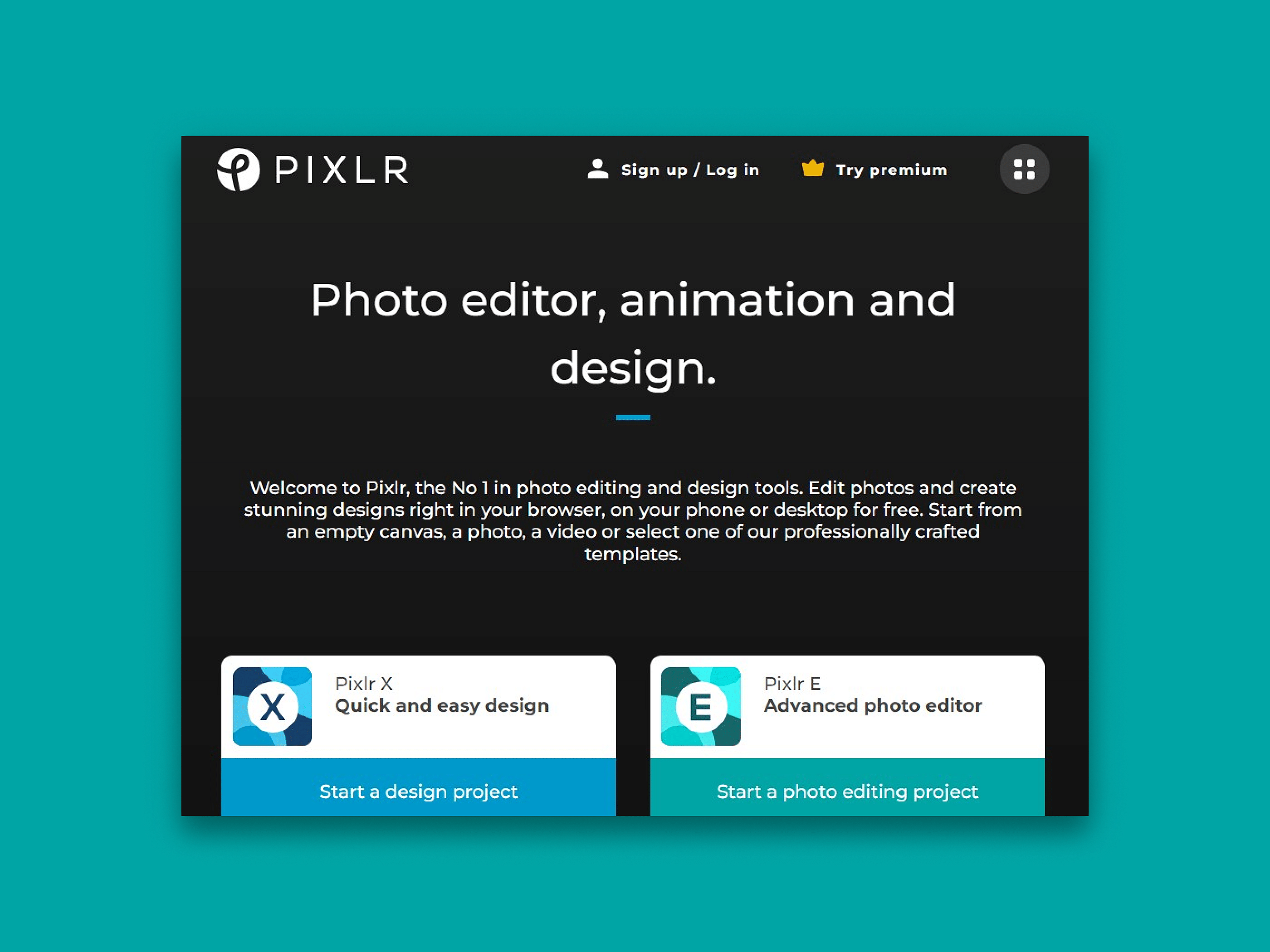 Brand logo for external website's link