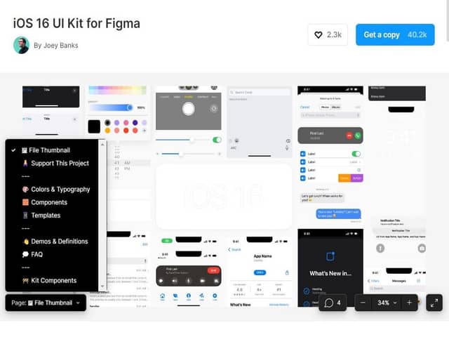 iOS 16 UI Kit for Figma - Design beautiful iOS interfaces | Prototypr ...