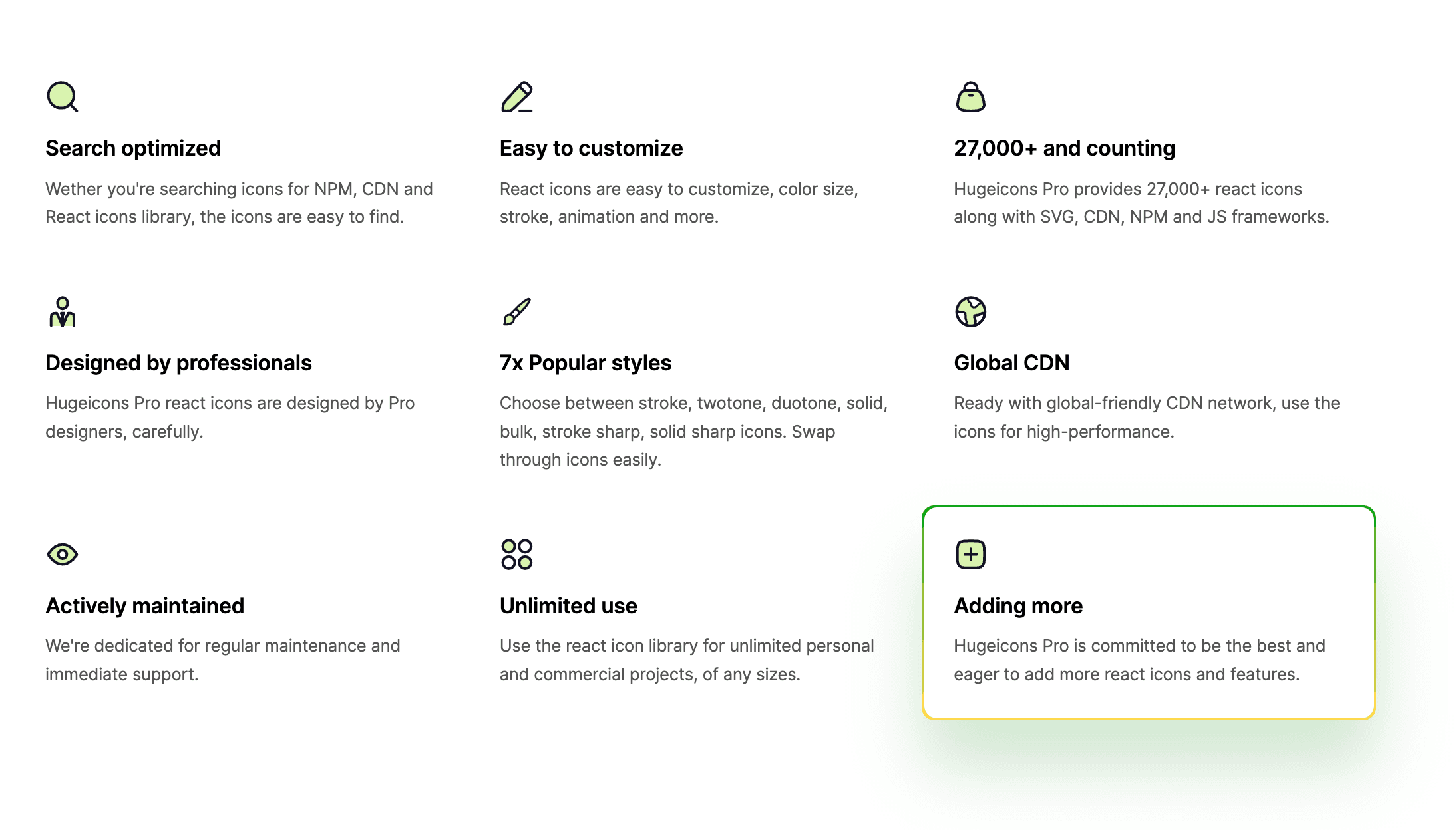 Hugeicons Pro | 27,000+ Beautiful Icons | Prototypr Toolbox