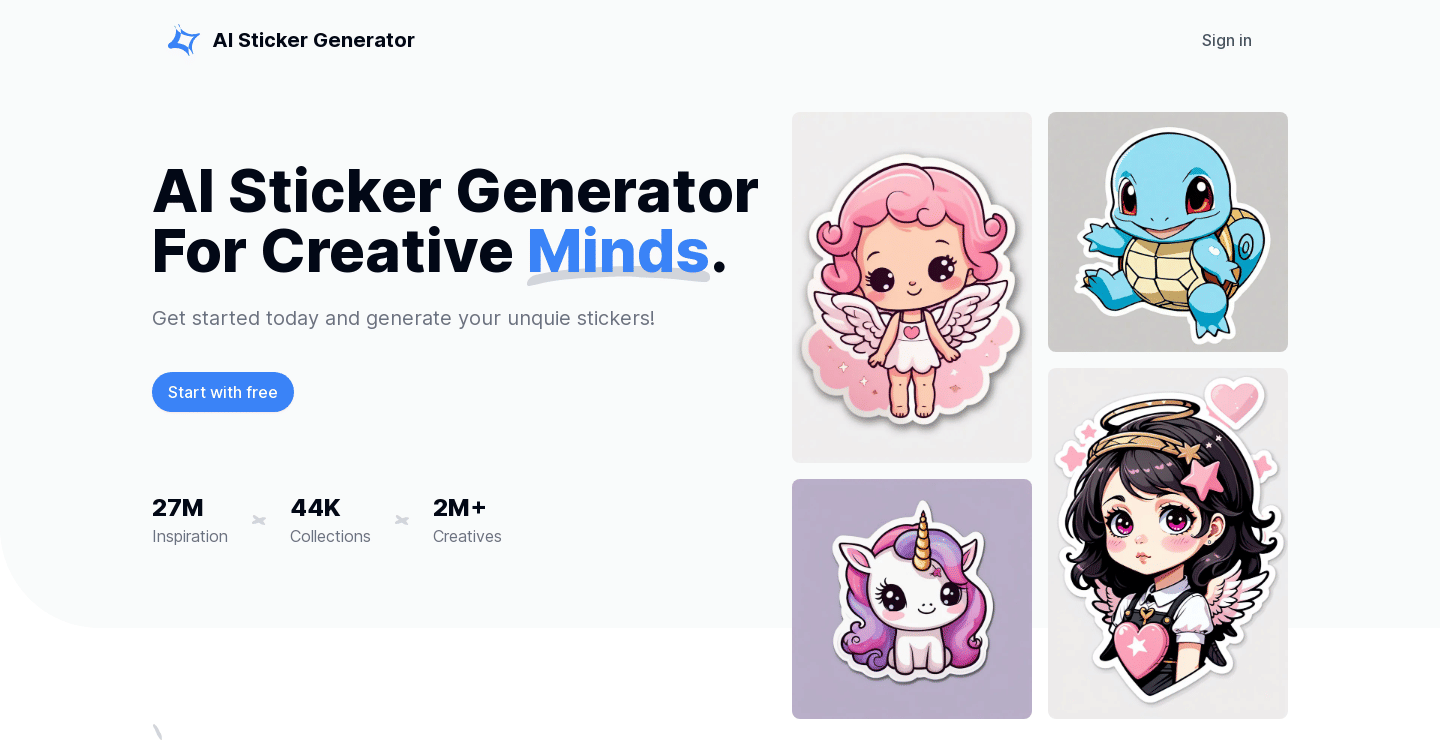 AI Sticker Generator | Prototypr Toolbox