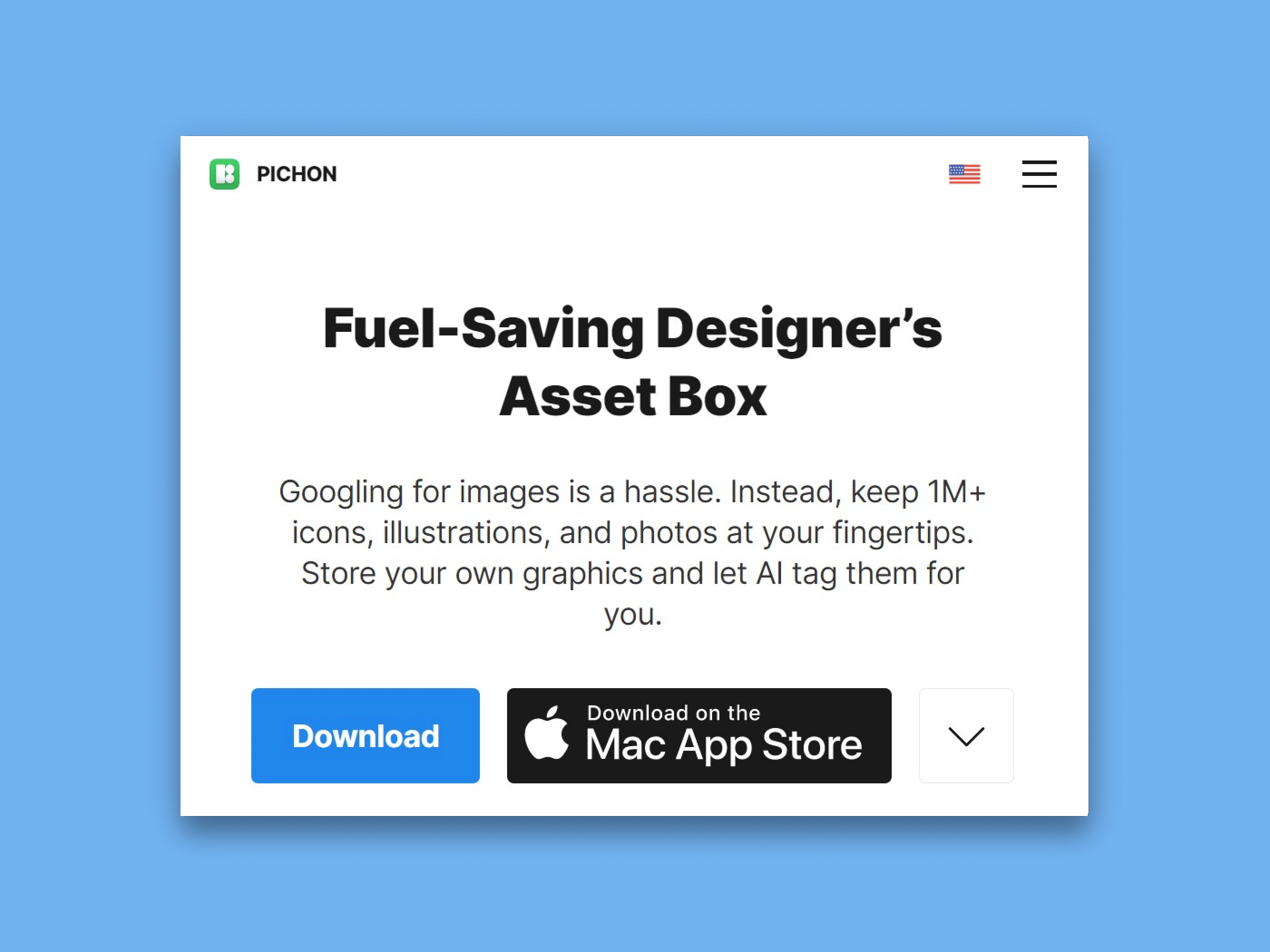 Brand logo for external website's link