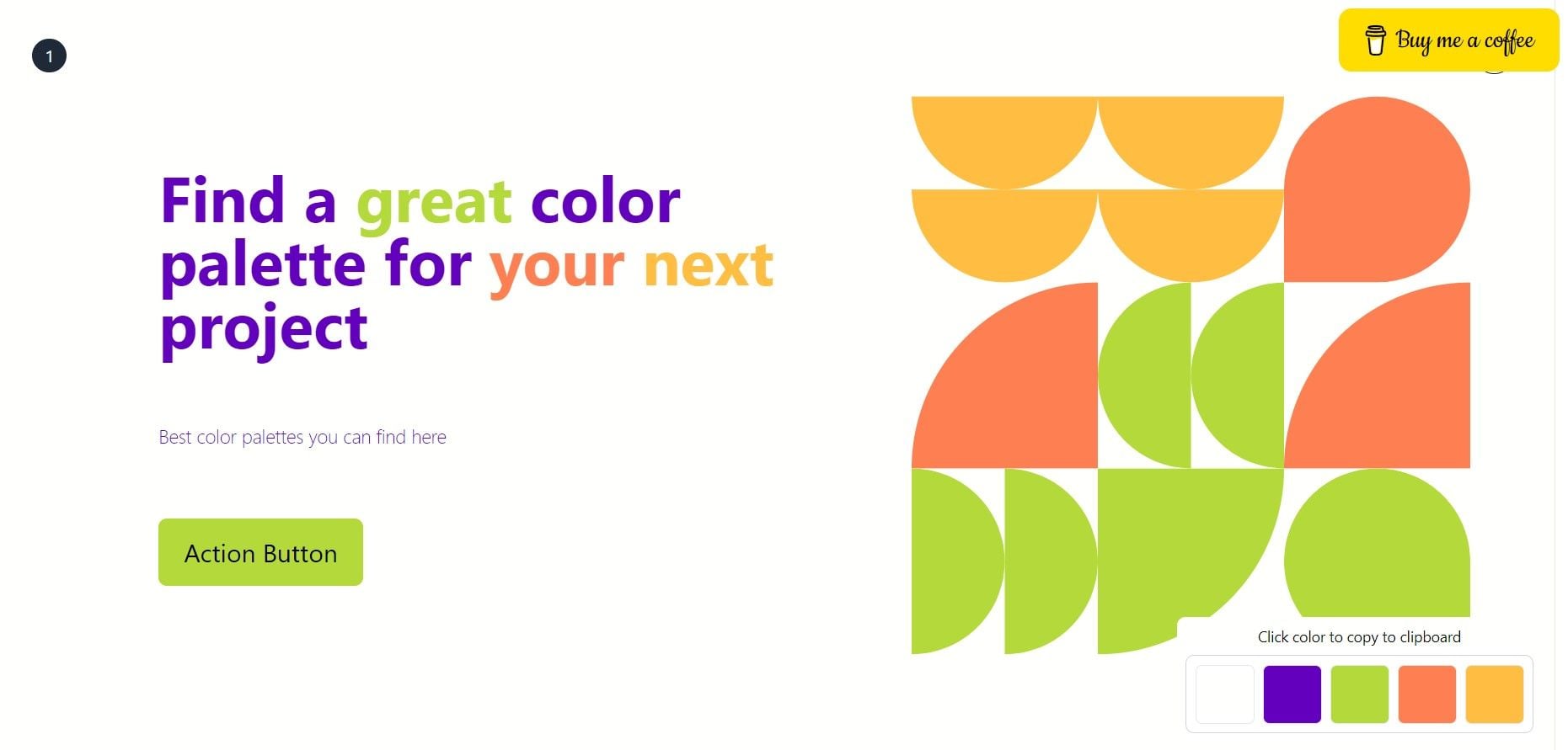 Actionable Color Palettes | Prototypr Toolbox