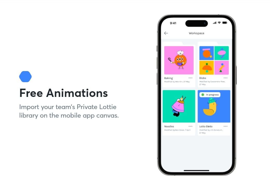 LottieFiles Mobile App - Create motion stories on the go | Prototypr ...