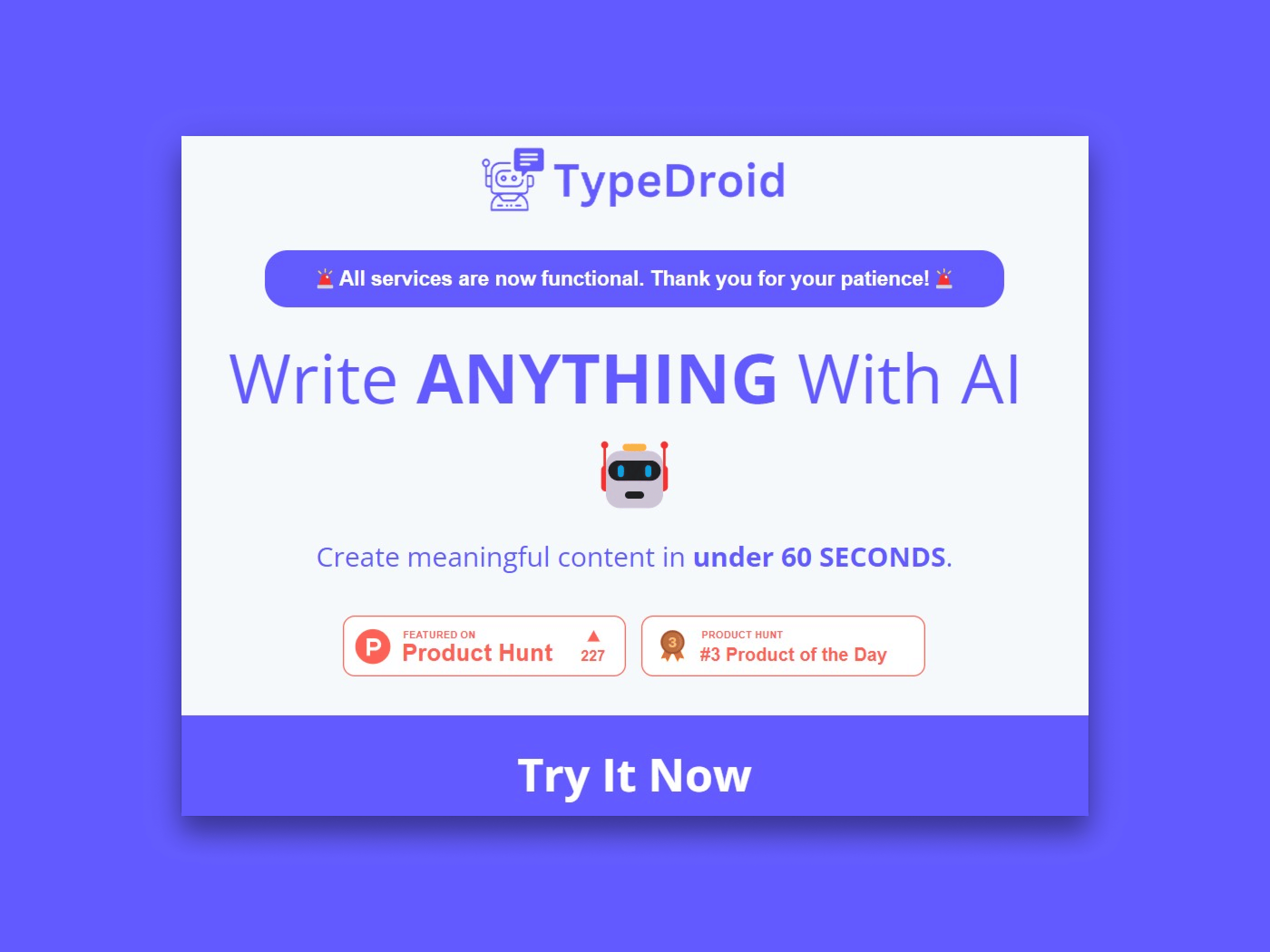 Brand logo for external website's link