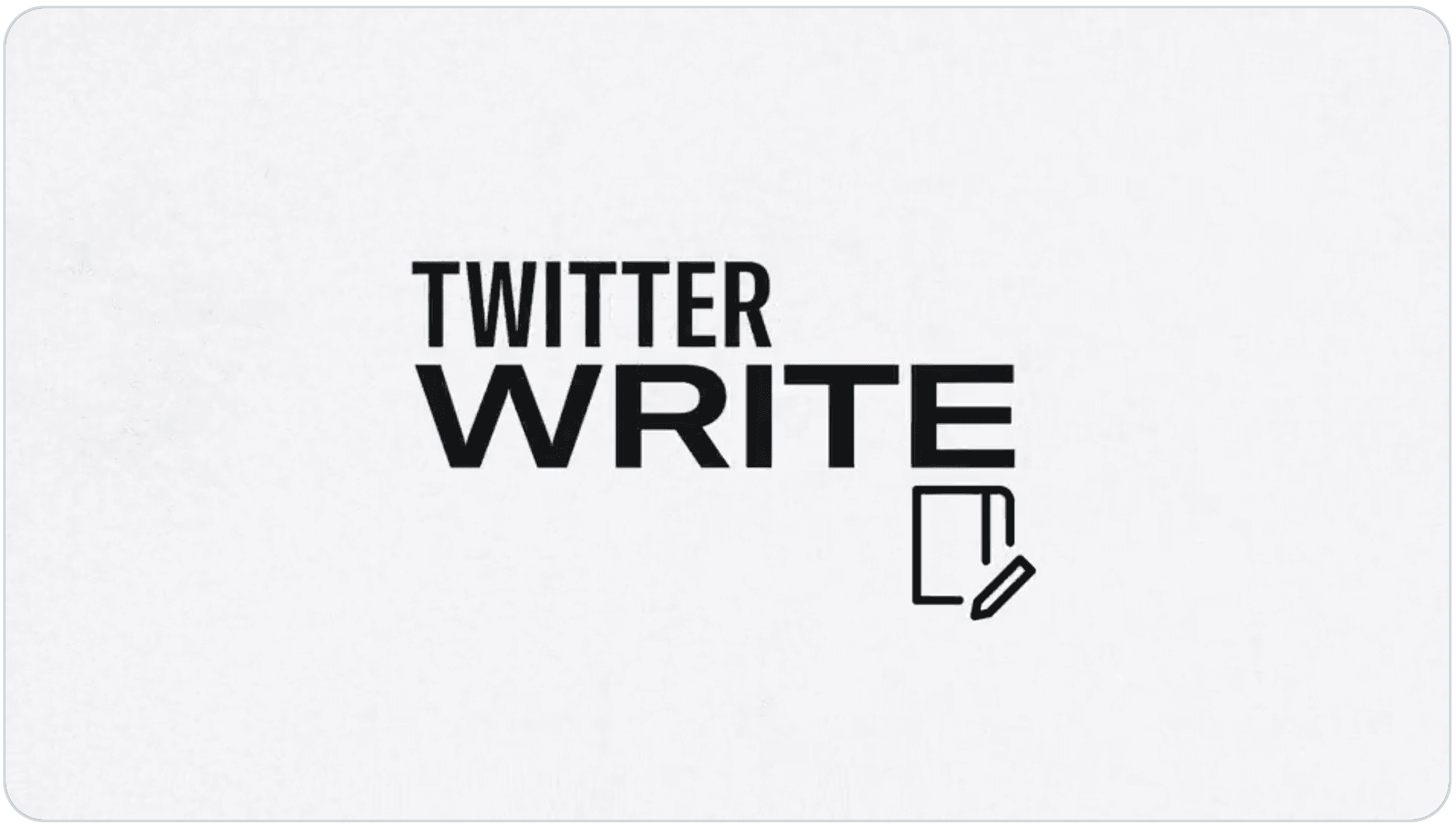 Twitter Write Introduces Notes... Goodnight Medium!