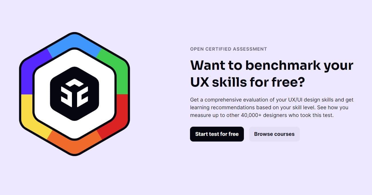 Design Skill Tests by Uxcel | Prototypr Toolbox