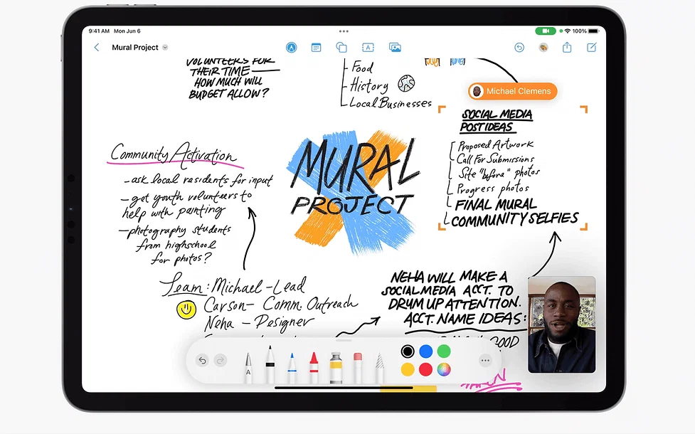 Apple's Freeform Is a Digital Whiteboard for Total Focus