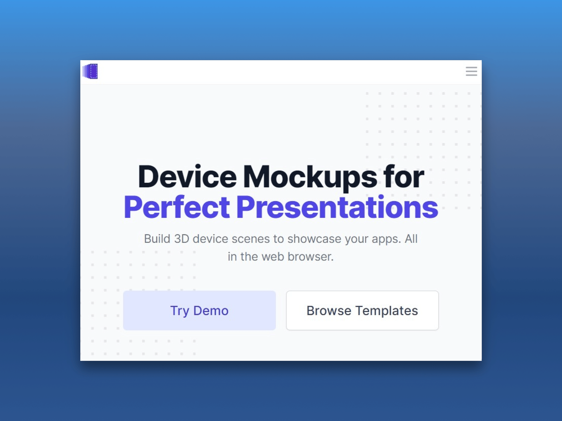 Device Frames - Customizable 3D devices | Prototypr Toolbox