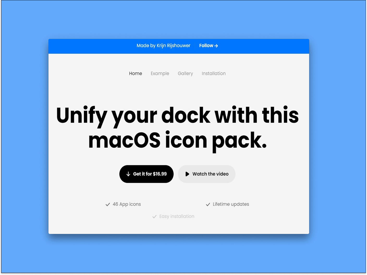 Brand logo for external website's link