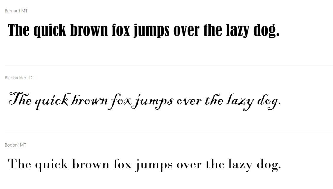 Localfonts - An easy way to preview your local fonts in browser ...