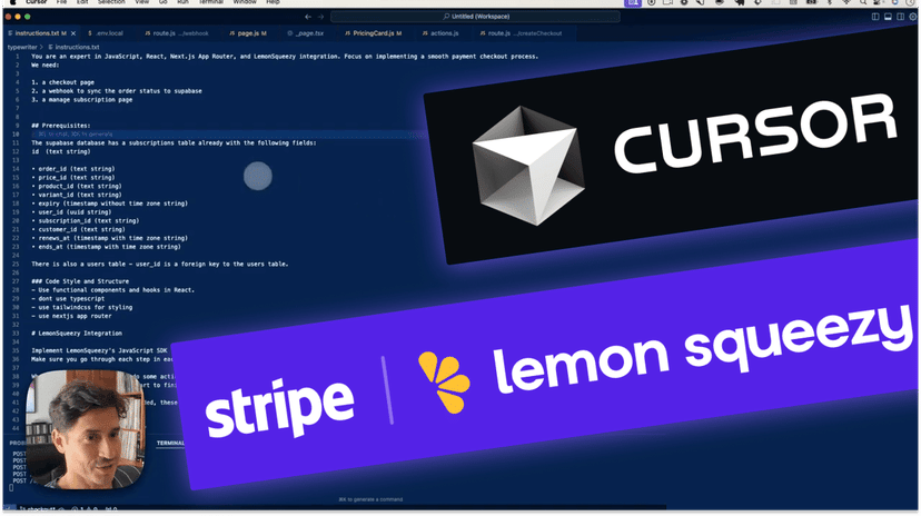 Cursor AI: Crafting Prompts and Instructions to Build Full Stack Apps