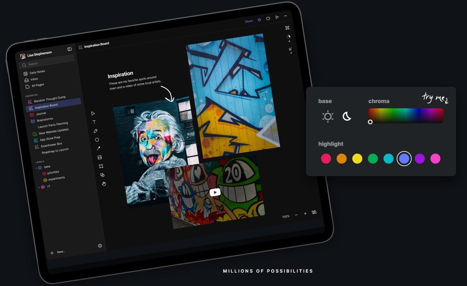 Clover V1 - Notes App | Prototypr Toolbox