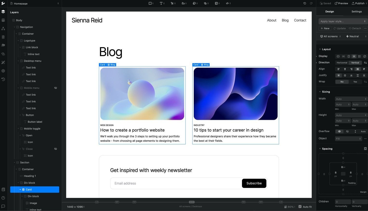 Ycode - No-code web app builder | Prototypr Toolbox