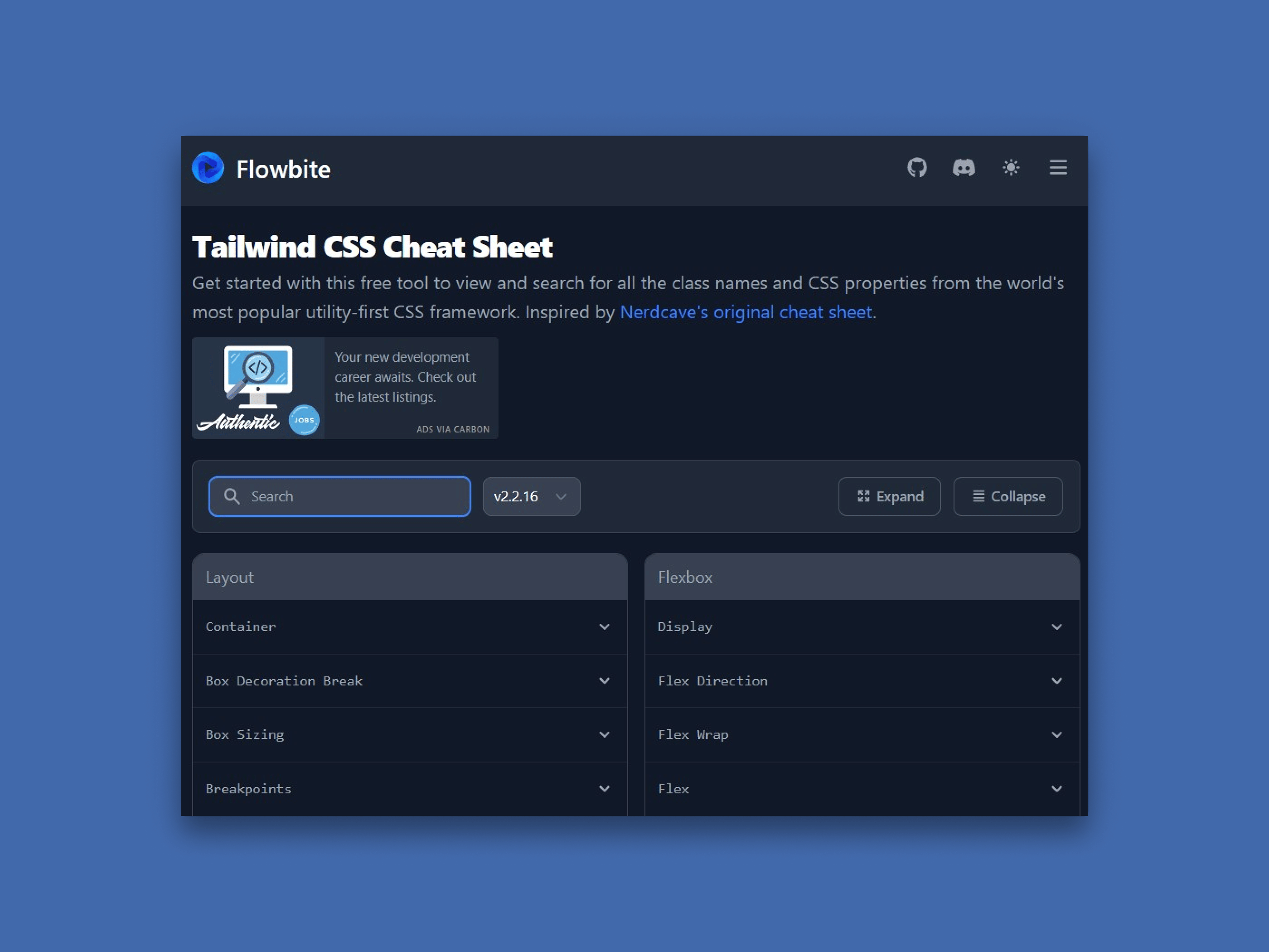 Brand logo for external website's link