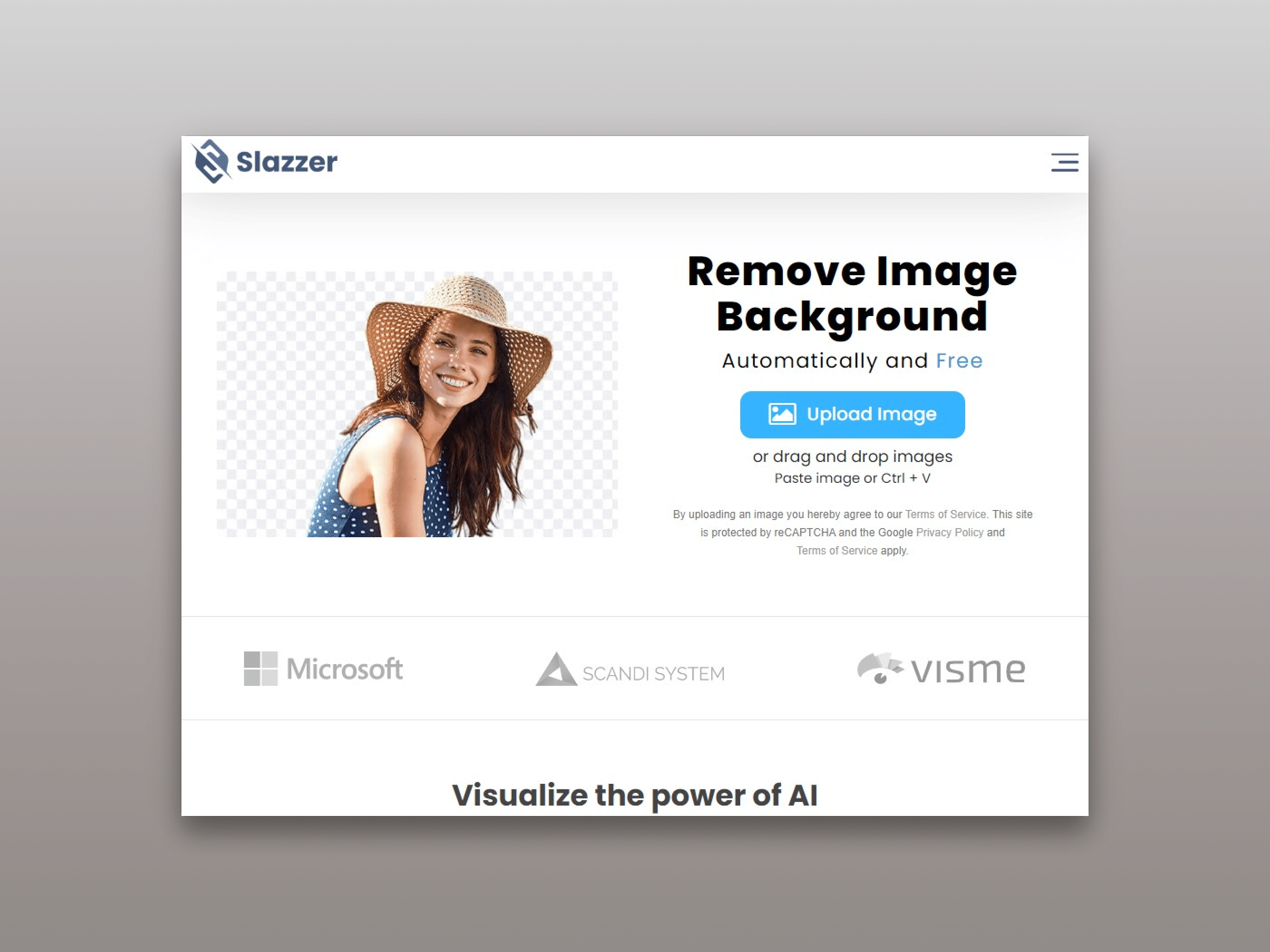 Brand logo for external website's link