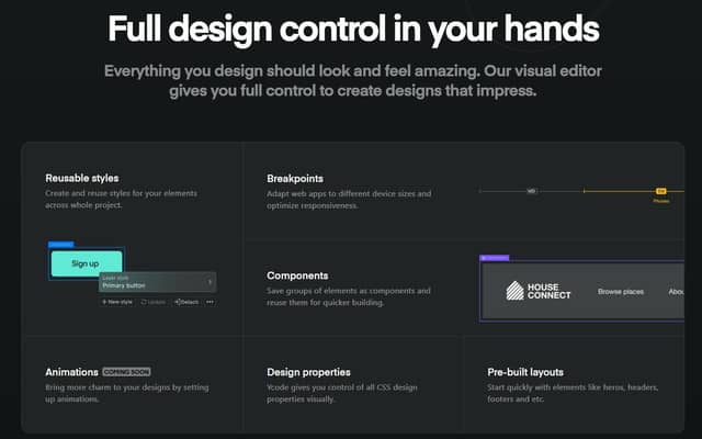 Ycode - No-code web app builder | Prototypr Toolbox