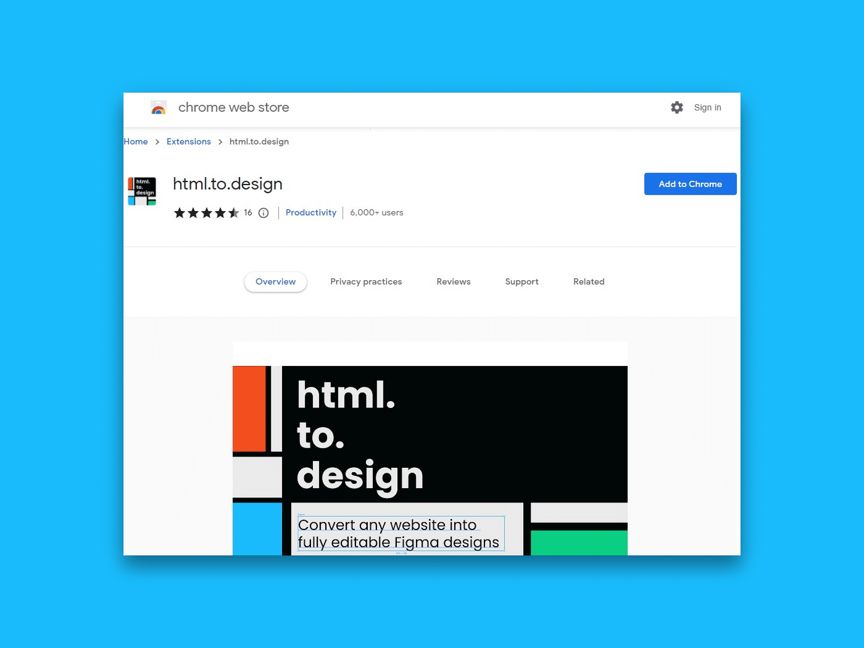 Brand logo for external website's link
