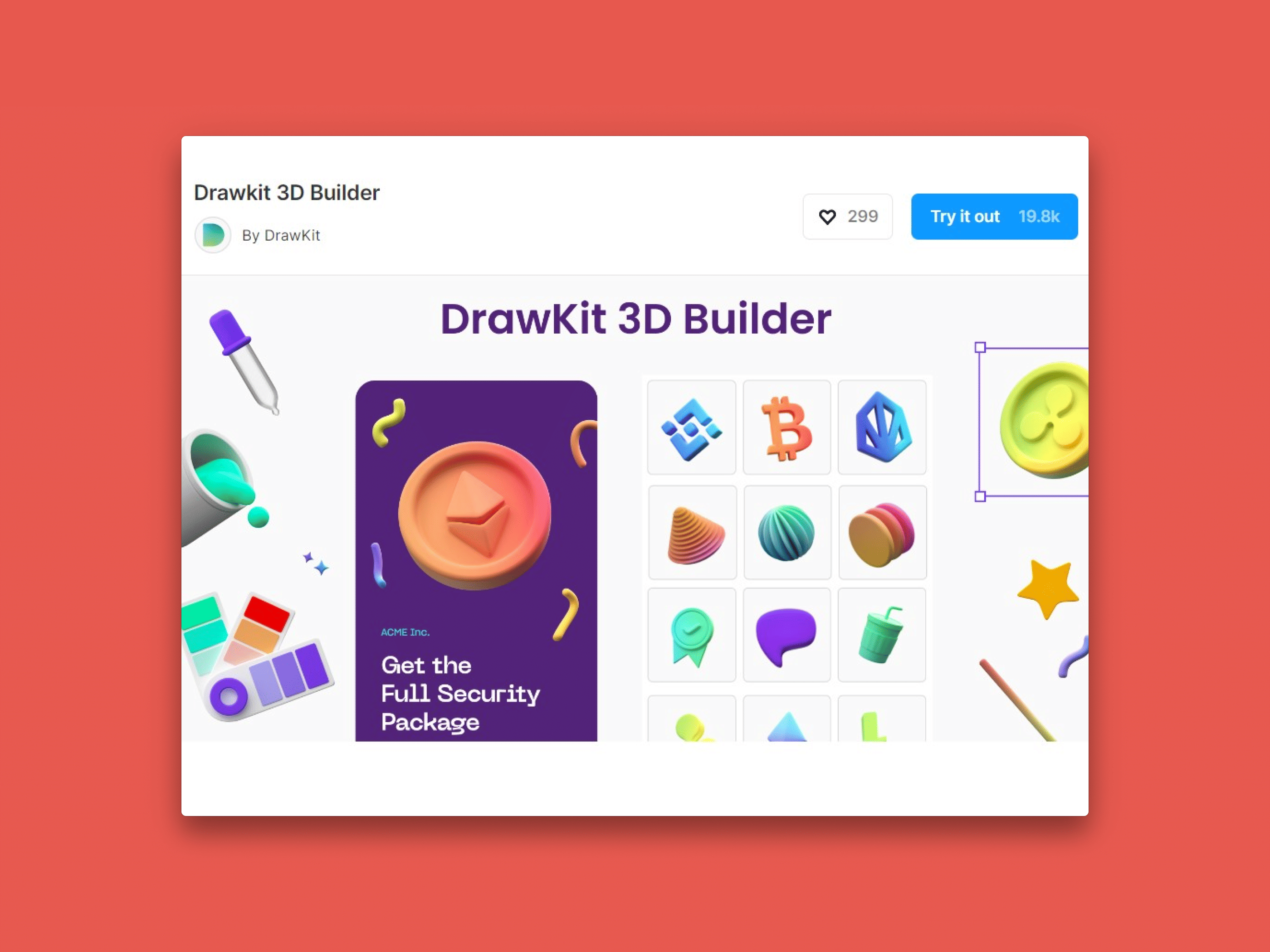 Brand logo for external website's link