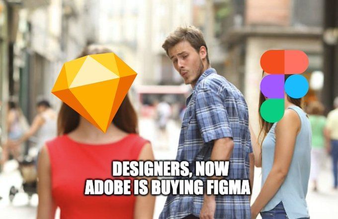 Adobe acquires Figma, cue the memes 🤪