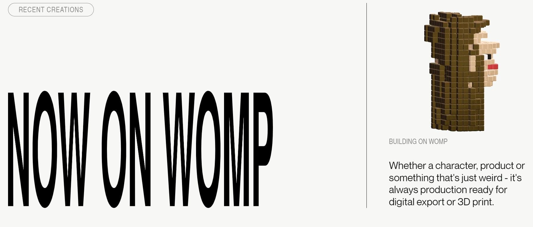 Womp Alpha - Real-time, effortless goopy 3D | Prototypr Toolbox
