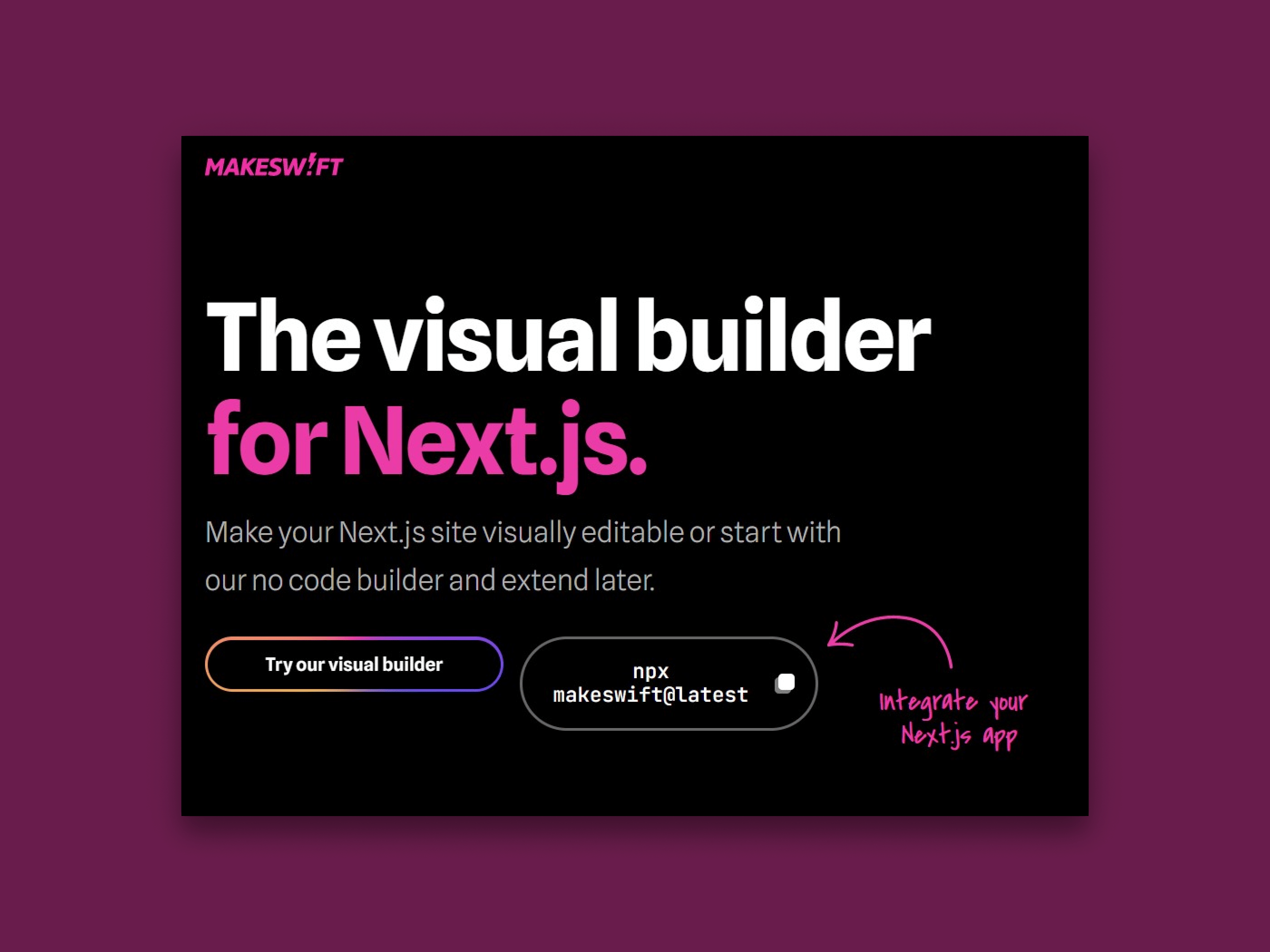 Brand logo for external website's link
