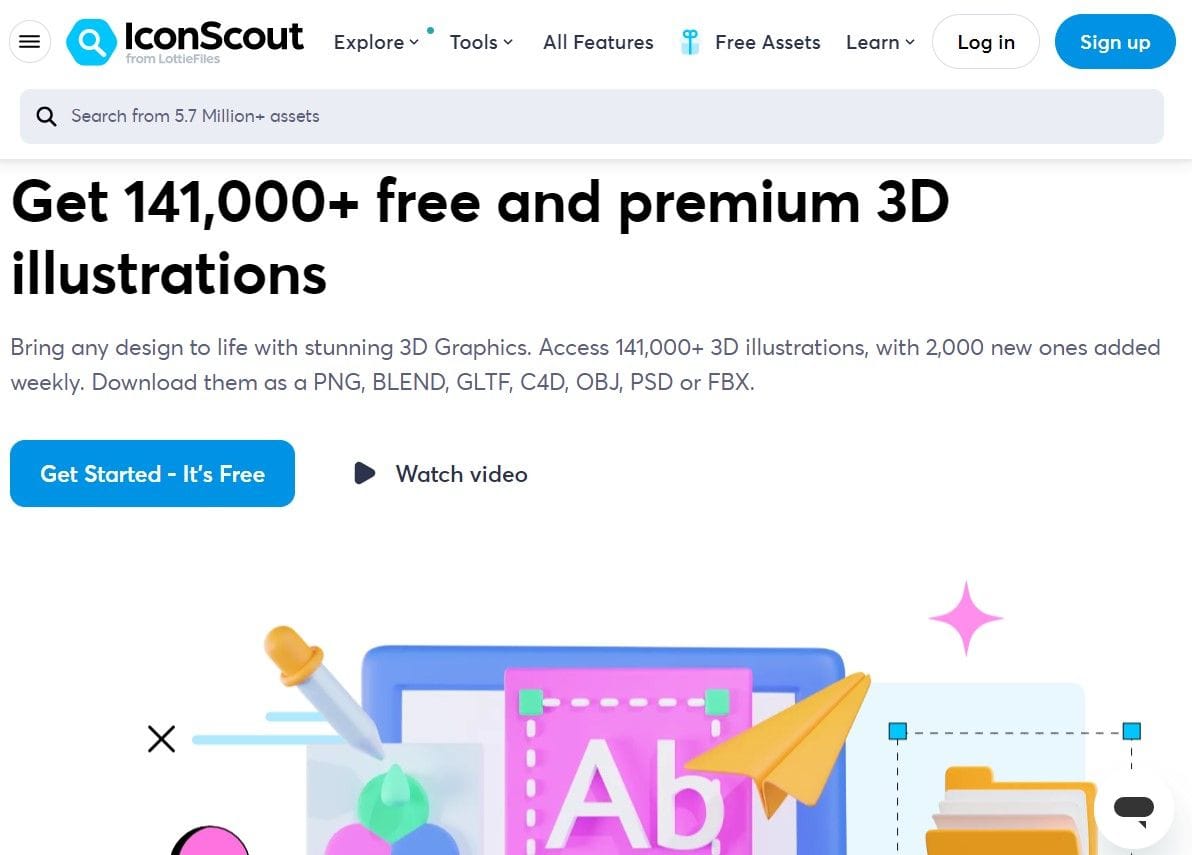 Brand logo for external website's link