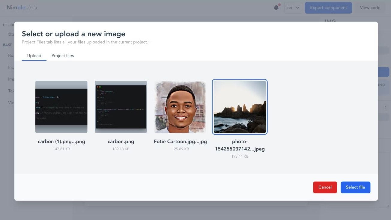 Nimble - Visual online code editor | Prototypr Toolbox