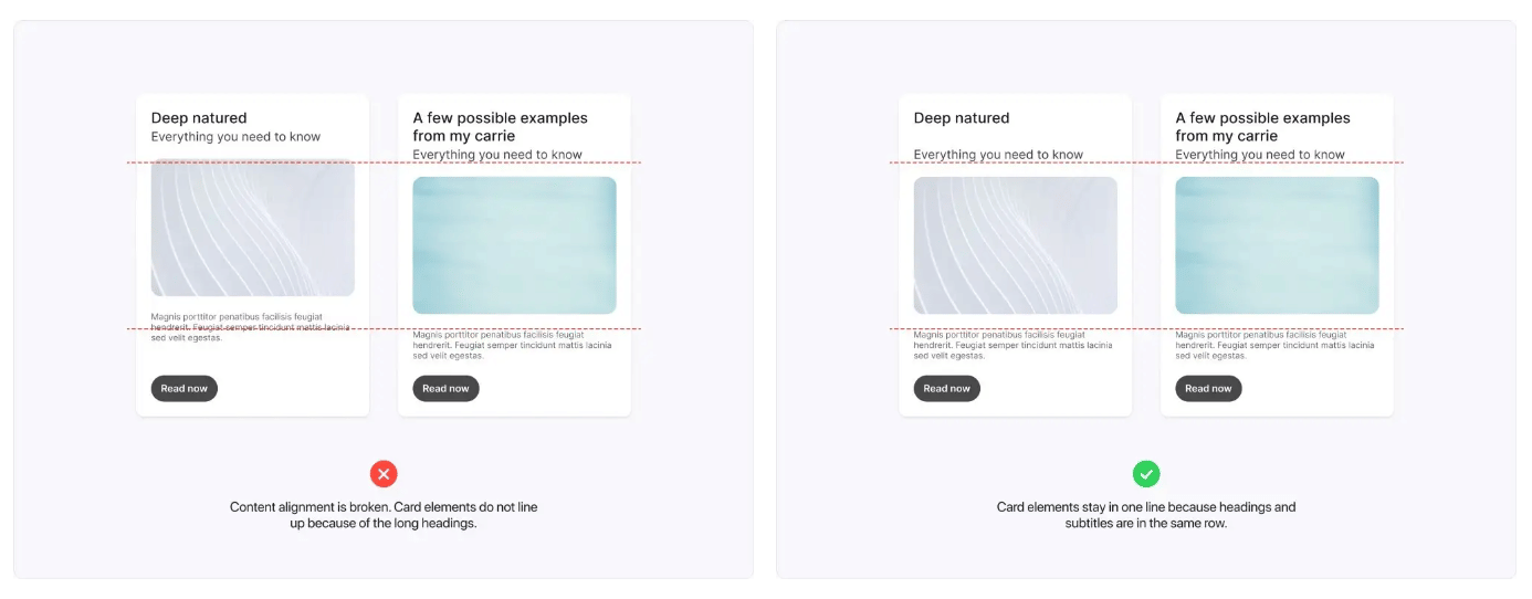 8 best practices for UI card design