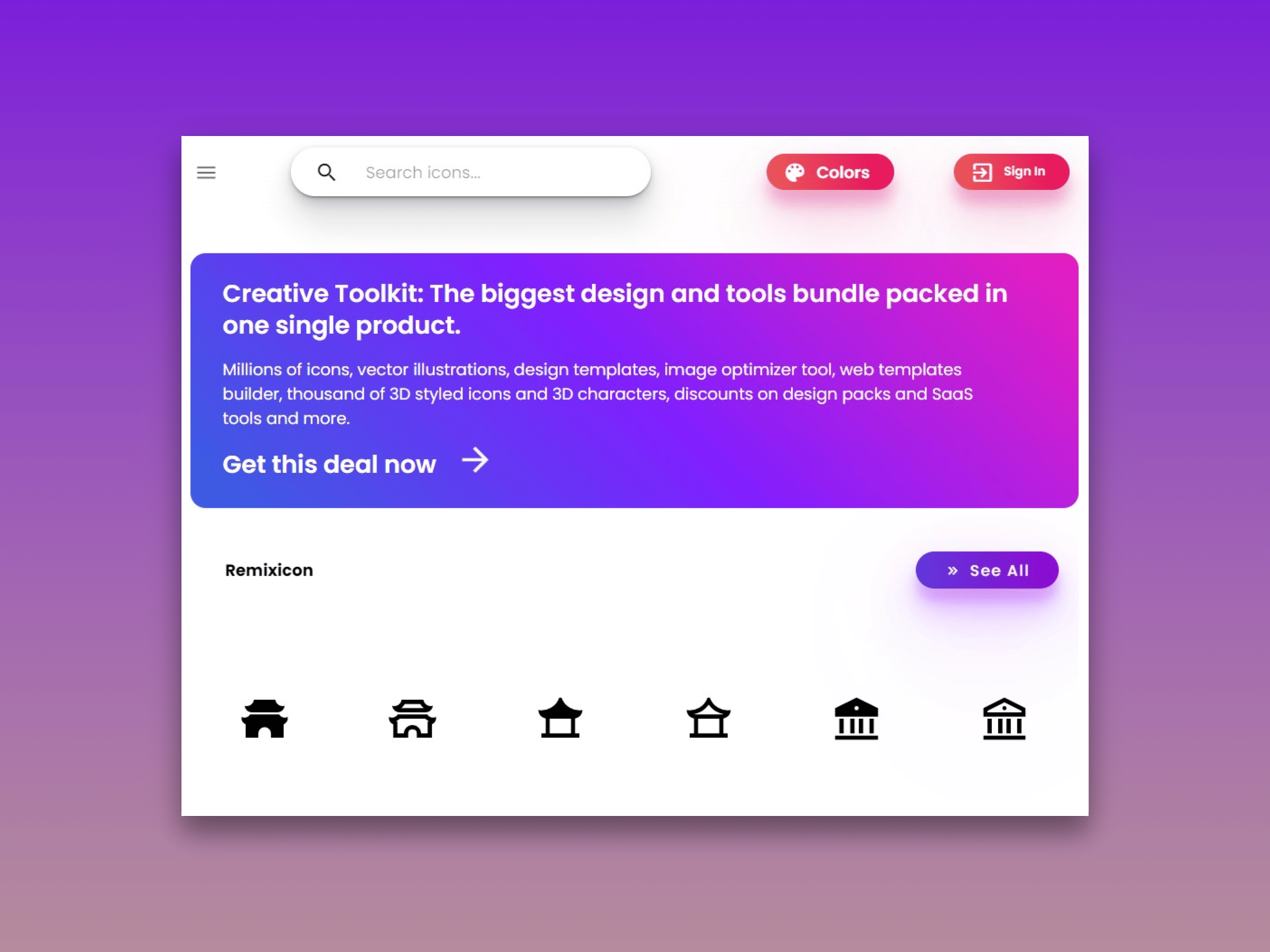 Brand logo for external website's link