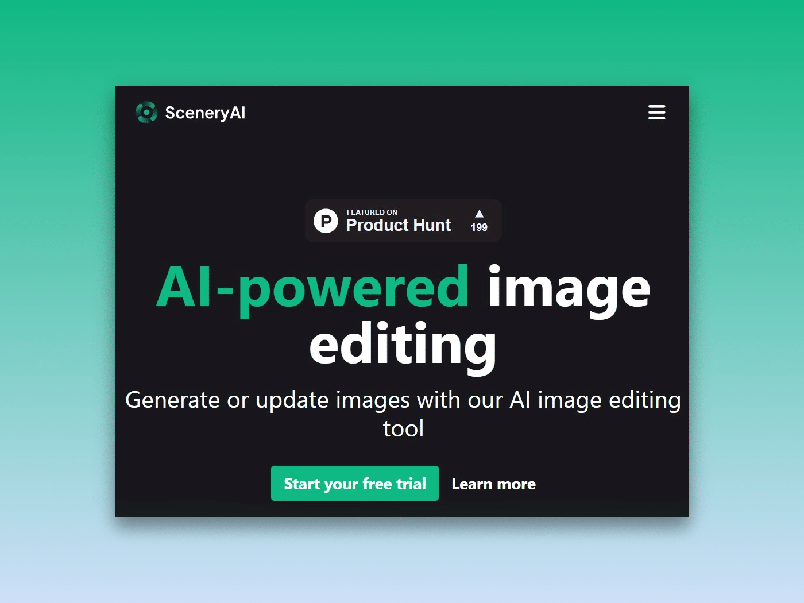 Brand logo for external website's link