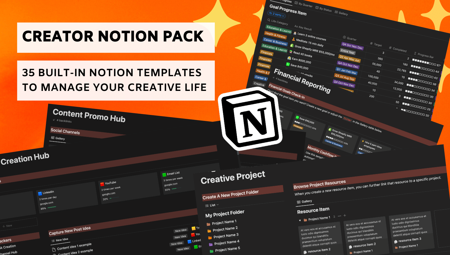 Creator Notion Pack | Prototypr Toolbox