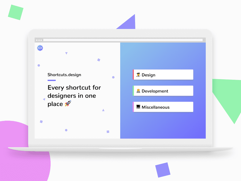 featured image for Every shortcut for designers in one place 🚀