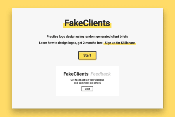 Brand logo for external website's link