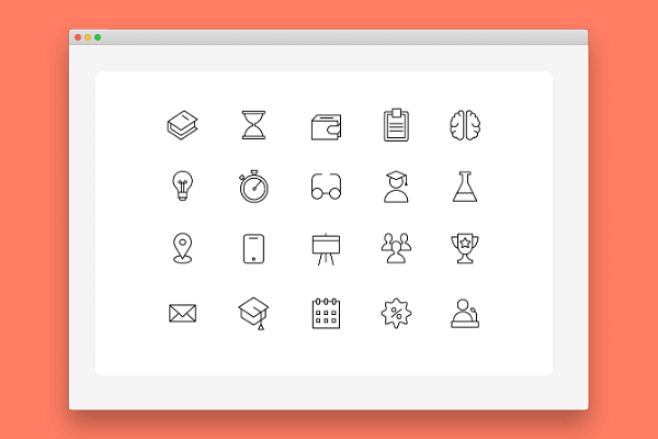 Brand logo for external website's link
