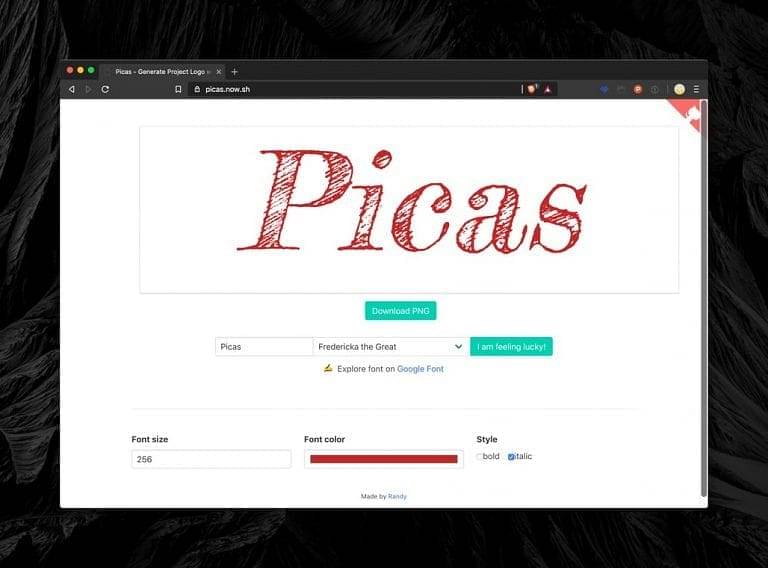 Brand logo for external website's link