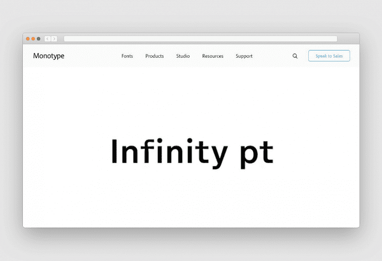 Brand logo for external website's link