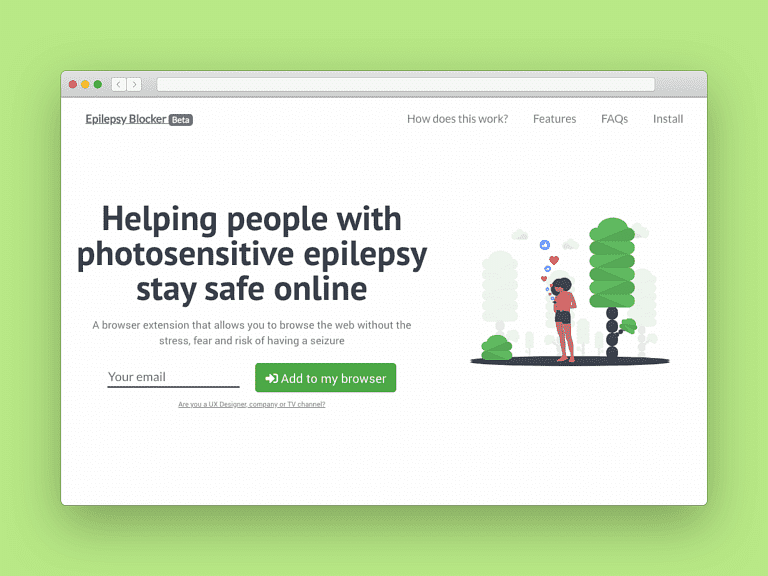 Brand logo for external website's link