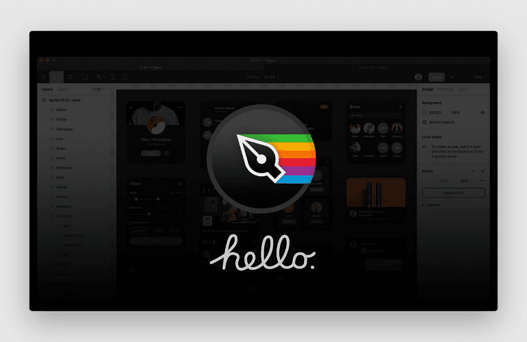 Brand logo for external website's link