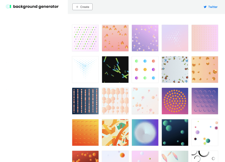 Background Generator Pattern and Background Image Generator