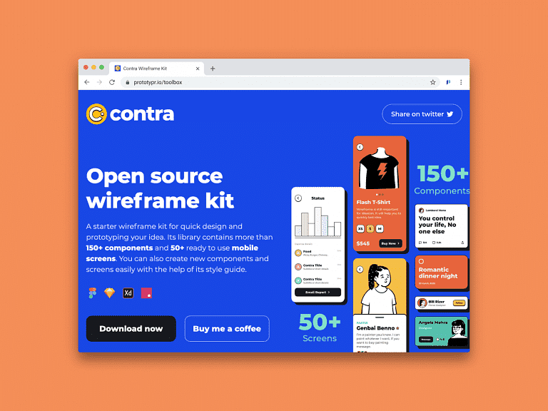 Brand logo for external website's link