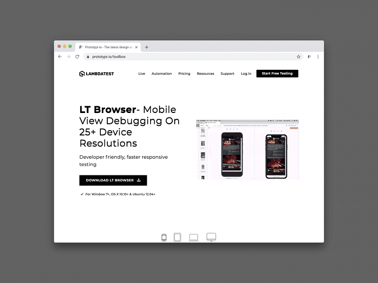Brand logo for external website's link