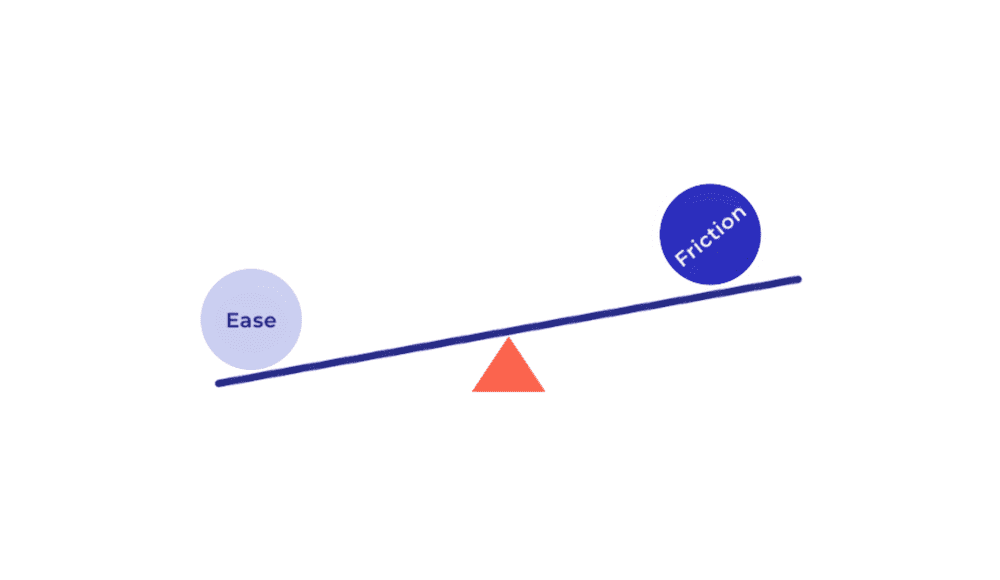 Don’t be afraid of friction in UX