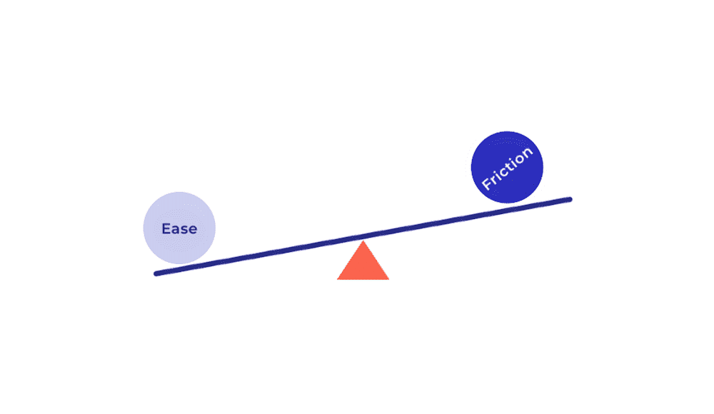 Don’t be afraid of friction in UX