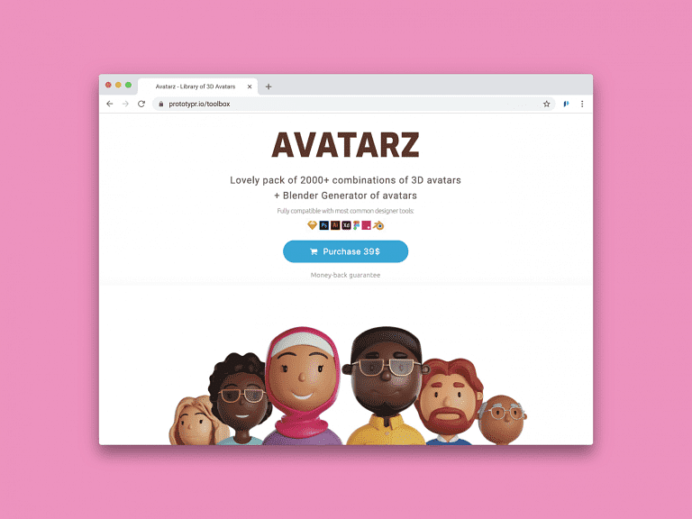 Brand logo for external website's link