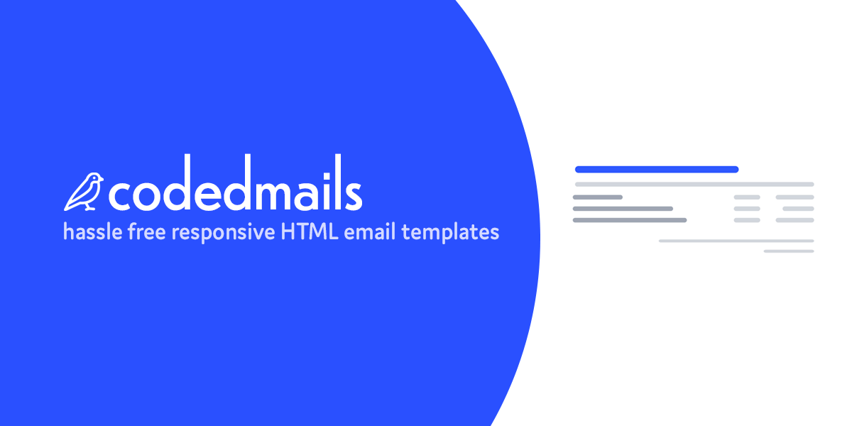 featured image for Coded Mails email templates