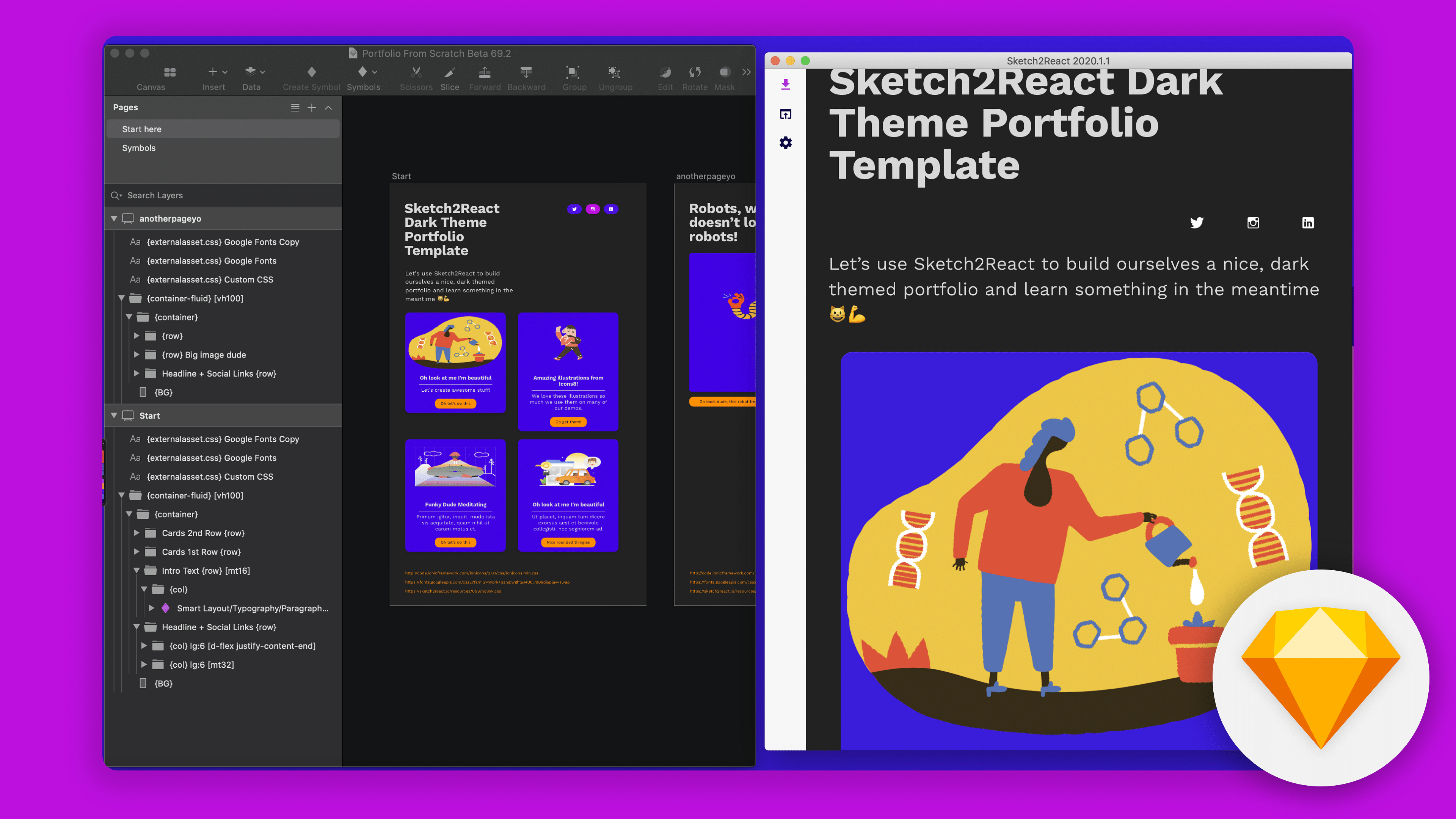 The brand new Sketch2React 2020 is here!
