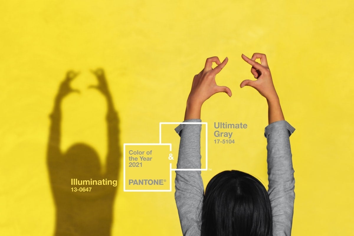 featured image for Pantone’s 2021 Colour of the Year is… grey and yellow