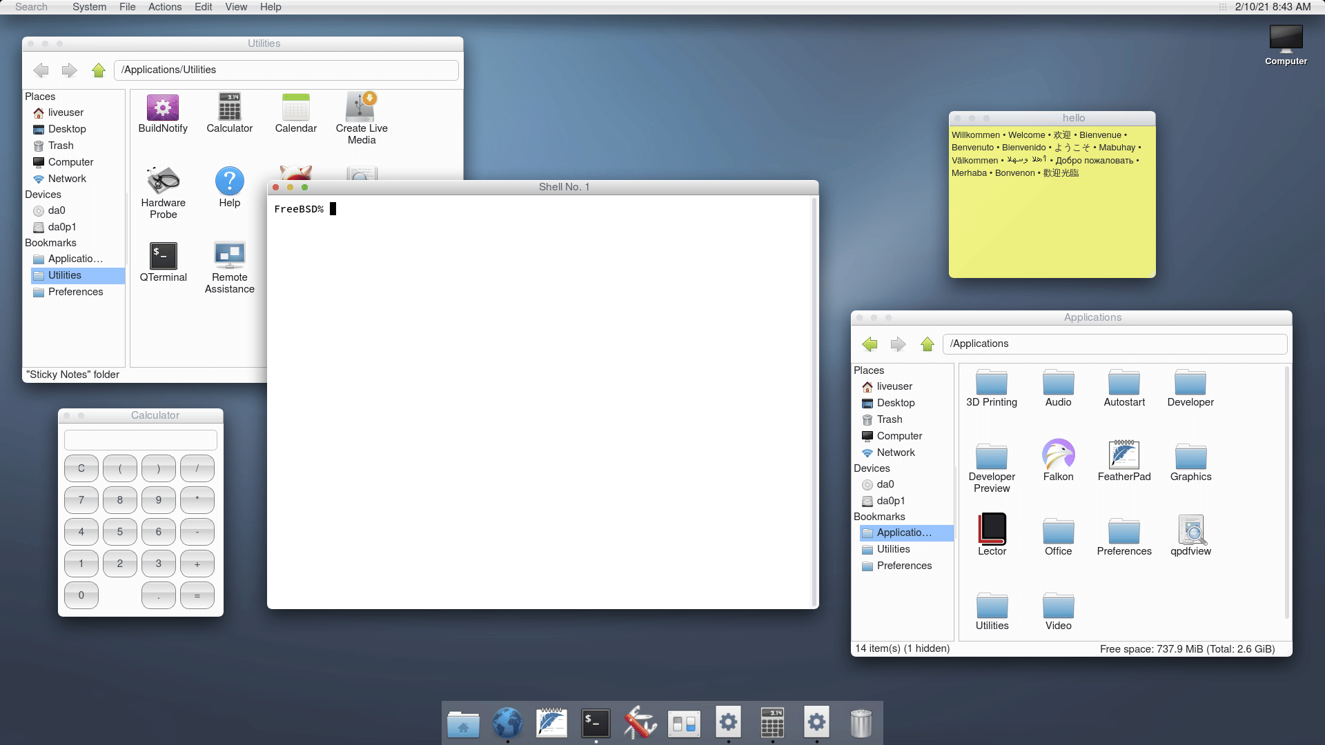 featured image for Hello system, a FreeBSD-based OS designed to resemble Mac