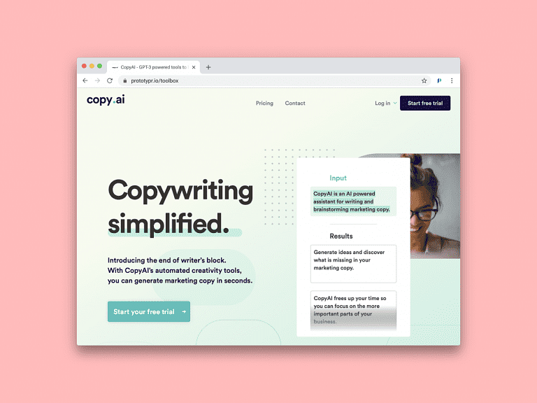 Brand logo for external website's link